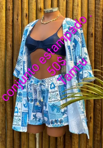 Conjunto estampado 