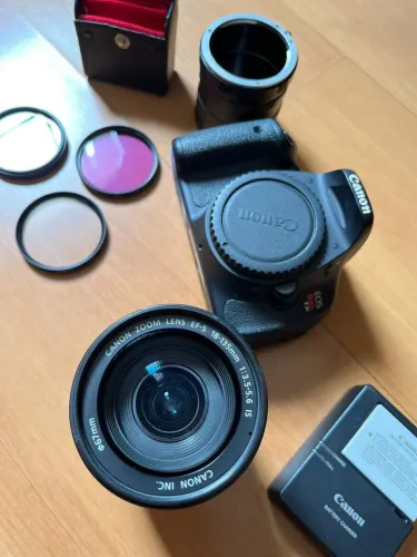 Canon EOS Rebel T3i + Lente 18-135mm + Acessórios | Excelente Kit para Fotografia