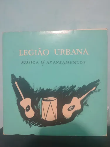 Disco de vinil duplo legião urbana música para acampamentos