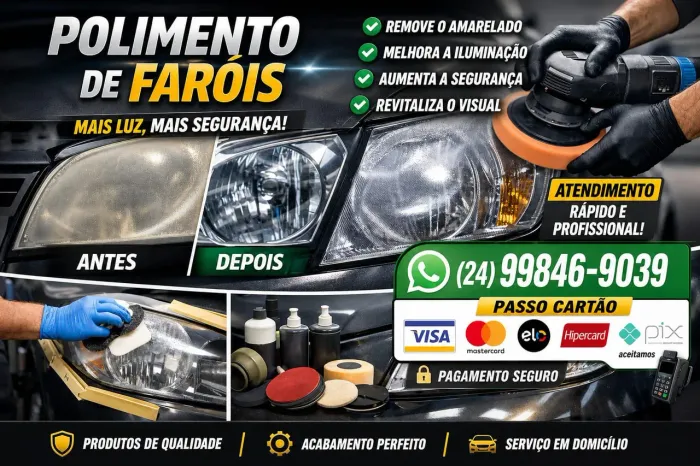 ? POLIMENTO DE FAROL AUTOMOTIVO ?