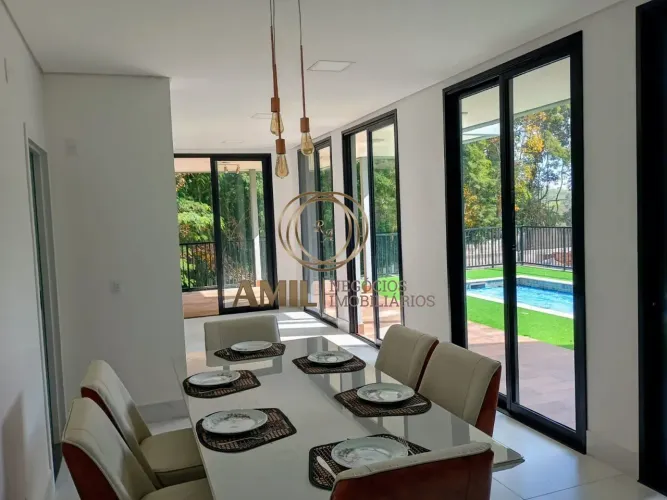 LJC Aluga Casa, 4 Quartos 4 suítes, 358m² AC 1006² TT, Piscina Condomínio Santa Bárbara, J