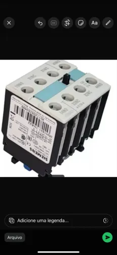 Bloco Contator Auxiliar Siemens 3rh1921-1ha22