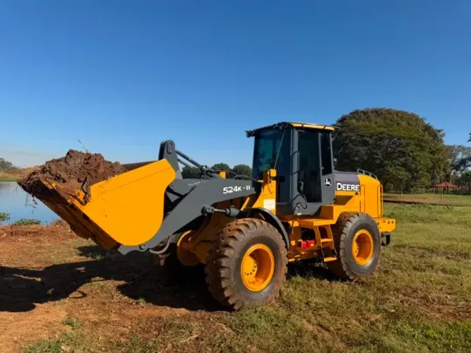 Pá Carregadeira John Deere 524K-II Ano 2019