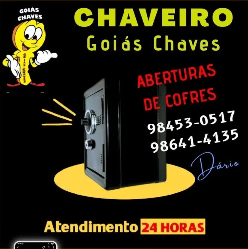 Chaveiro Goiás Chaves 24hs *