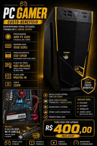 Pc gamer básico 