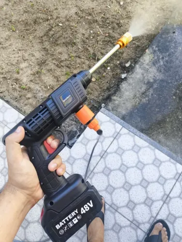 Lavadora Portátil 48V Sem Fio | Maleta completa com acessórios