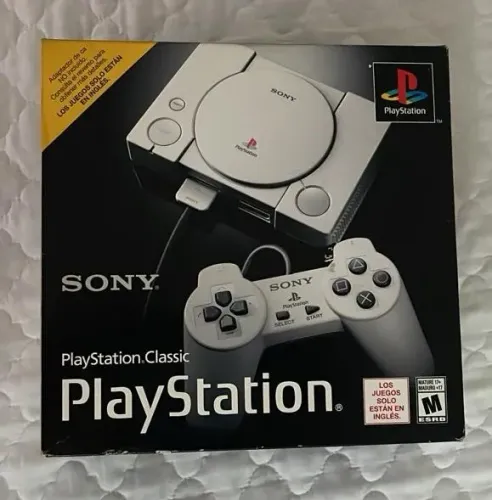 Playstation Mini Classic Na Caixa Completo