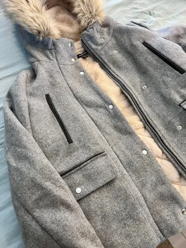 Casaco cinza Zara