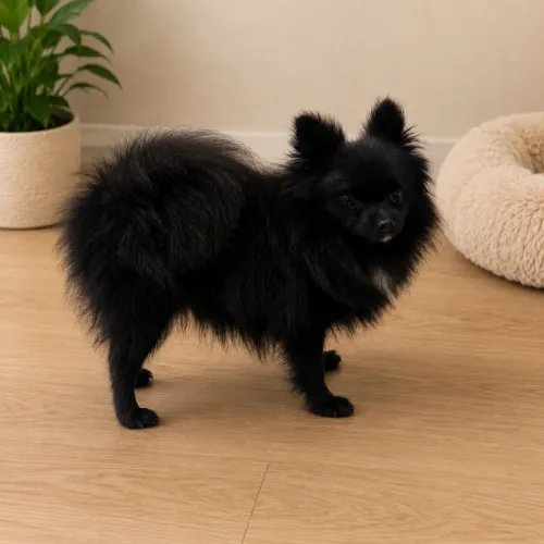 Spitz ananzinha cruzada