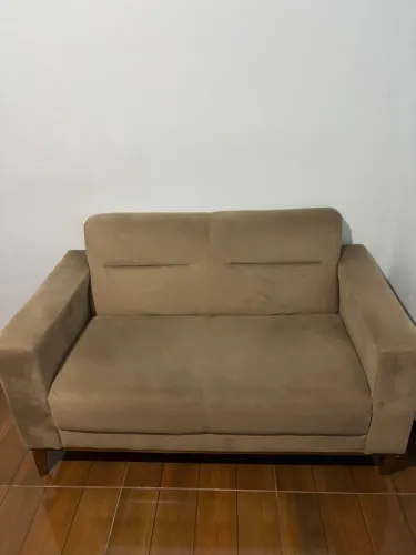 Vendo sofá suede 2 lugares 