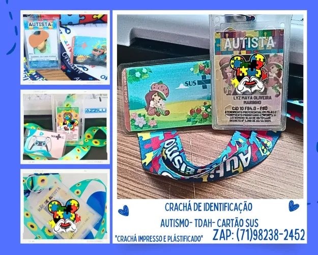 Crachás sob encomenda