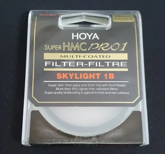 Filtro Polarizador Circular Hoya Skylight 1B 58mm