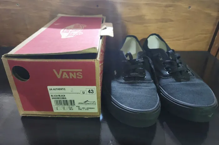 Vans authentic preto