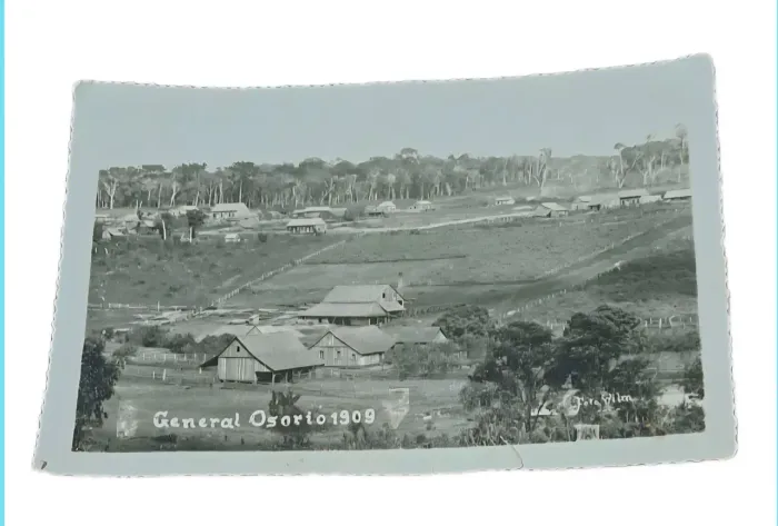 Foto antiga "General Osório  - RS" Ano 1909 Raridade!