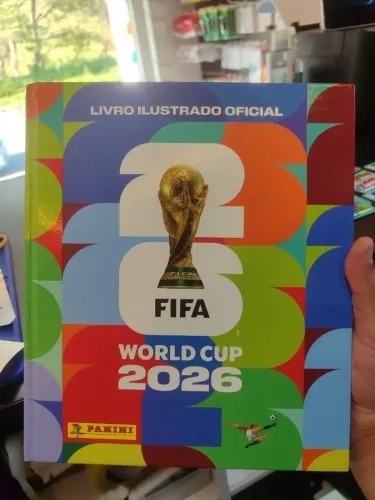 Álbum de figurinhas Copa do mundo 2026 COMPLETO + Figurinhas Raras