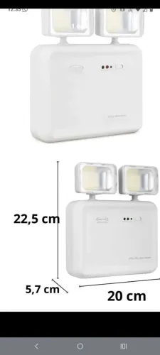 luminária de emergência segurimax