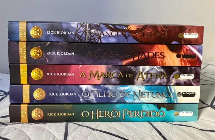 Heróis do Olimpo box - Rick Riordan