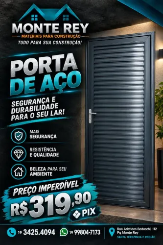 Portas de Aço