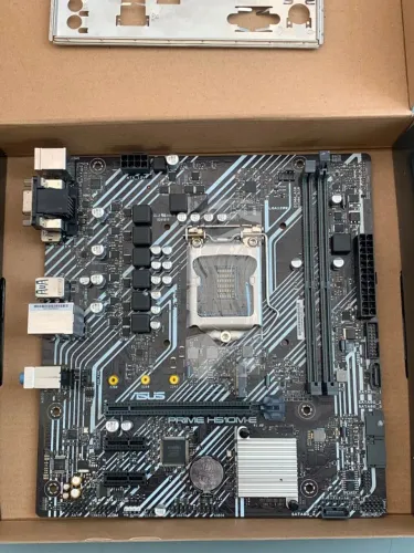 PLACA-MÃE ASUS PRIME H510M-E | SEMINOVA | TESTADA E FUNCIONANDO