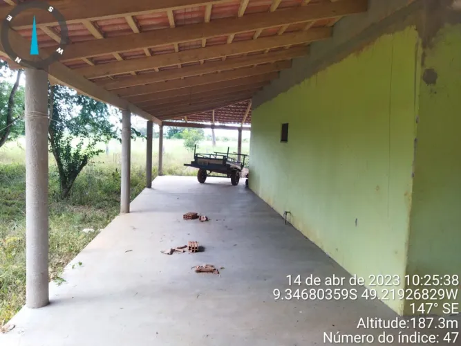 Vande se uma fazenda 750 alqueires município de 2 dois irmãos Tocantins 10 quilômetros da