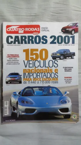 Quatro Rodas Especial Carros 2001