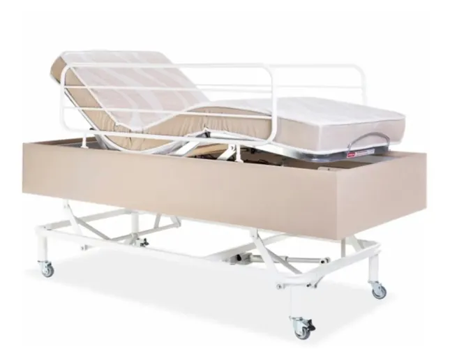 Cama articulada motorizada 3 movimentos com colchão d 28 e colchão anti escaras