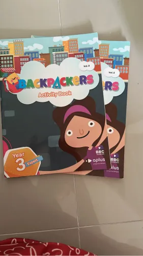 Livro de inglês Back packers 3 ano do fundamental