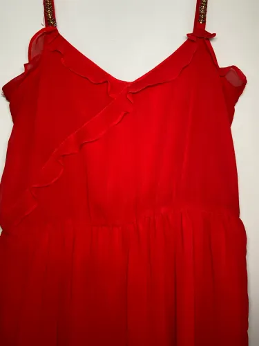 Vestido vermelho curto