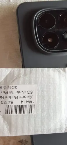 !Lente Protetora para Redimir Note 15 Pro 5G!