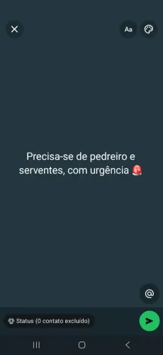 Pedreiro e servente 