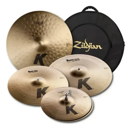 Kit Pratos Zildjian K KP100 K Series 15/17/19/22 C/ Bag Linha K