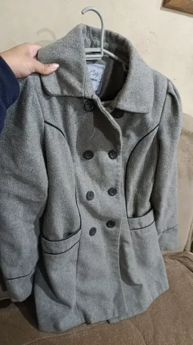 Casaco Cinza Feminino tamanho 38