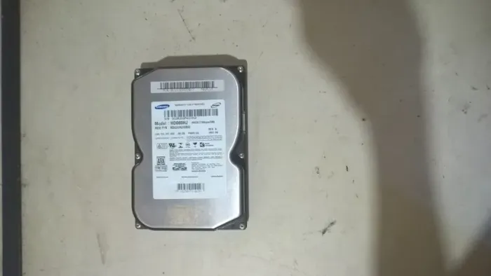 HD 80 GB Sata, Samsung, para computador desktop. 100% saudável