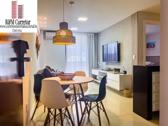 Flat por Temporada A partir R$ 350,00 na Beira Mar com vista mar. Fortaleza-CE