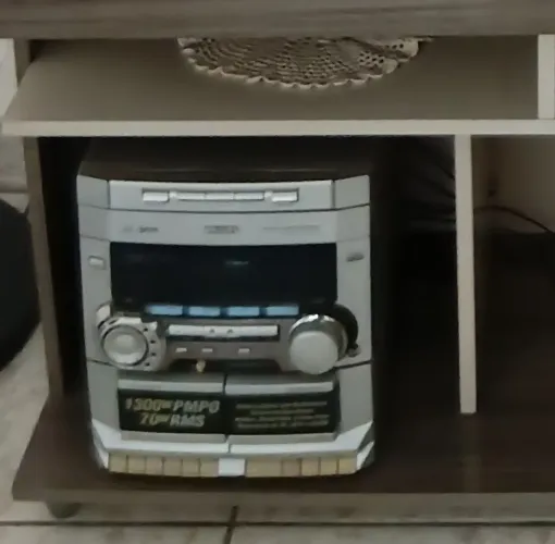 Micro sistem 3 em 1 Philips nostálgico