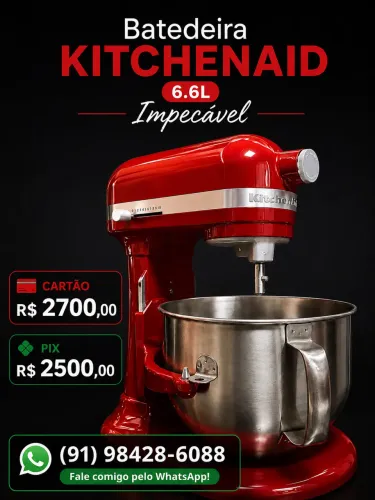 Batedeira Kitchenaid 6.6L