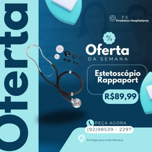 Estetoscópio 89$ ( novo na caixa ) nunca usado.