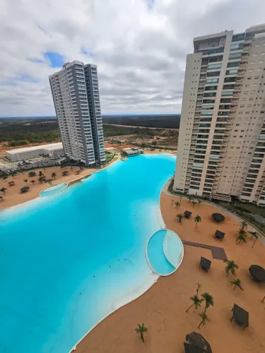 Brasil Beach Home Resort Aluguel Apartamento 155m² andar alto 3 Suítes Planejados Ar-conds