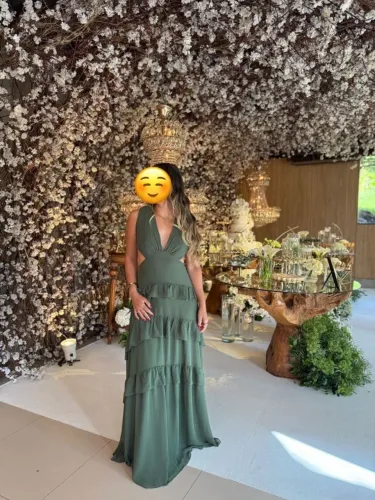 Vestido Verde de festa