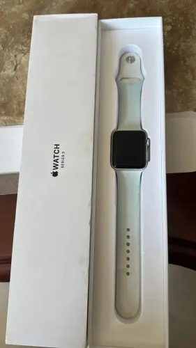 Apple Watch Series 3 42mm Silver - OLX Pay - Faço Troca e Parcelo 18x