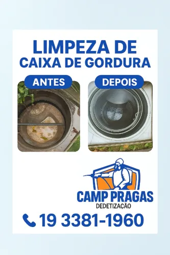 Limpeza de Caixa de Gordura