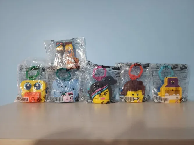 Coleção LEGO McDonald's - Personagens O Filme LEGO Lote