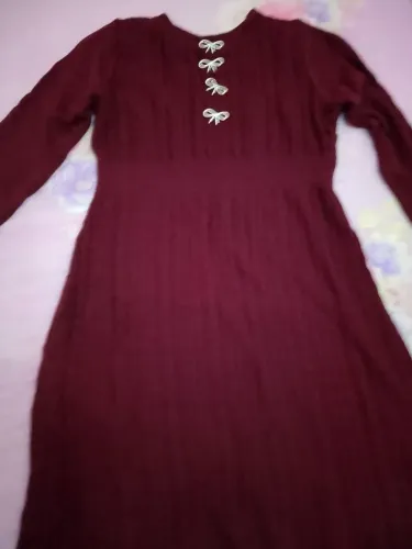 Vestido plus size tricô