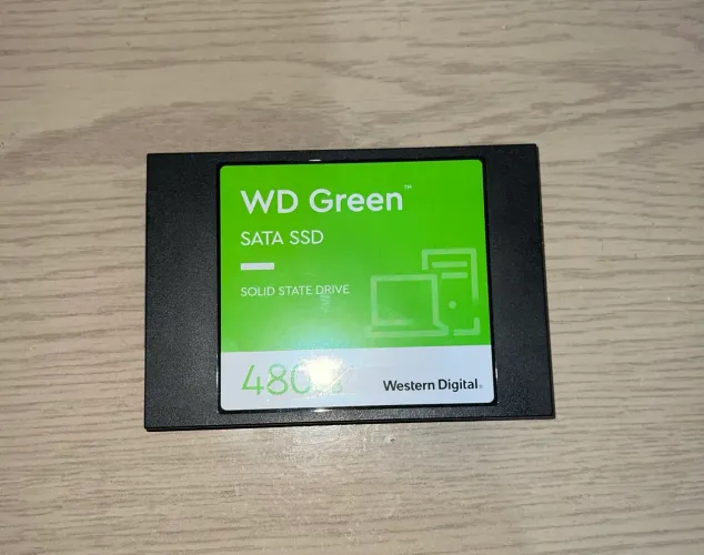 SSD 480GB WD Green SATA III 2.5" Western Digital (Testado na BIOS / Funcionando 100%)