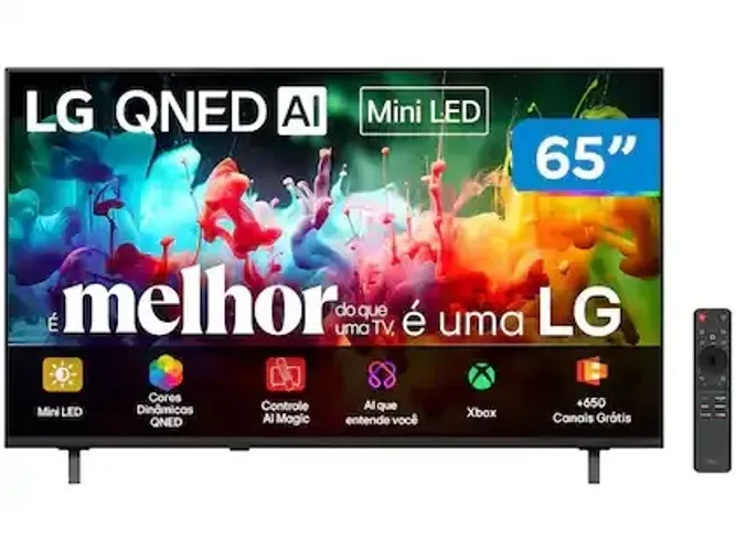 Smart TV 65? LG 4K UHD QNED Mini Led AI