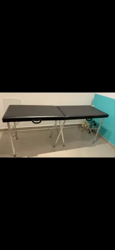 Maca portátil semi-nova para massagem estética massagista massoterapeuta