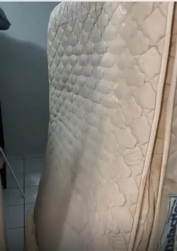 Colchão e Box de casal