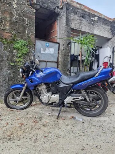 Honda CB 500 (2002) Azul - Só Pegar e Rodar (LEIA O ANÚNCIO)