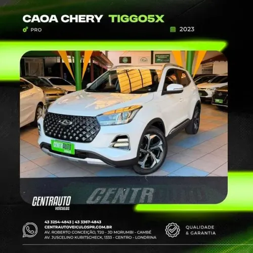 Chery Tiggo 5X Pro 1.5 Turbo Flex Aut. 2023