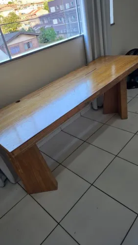 Mesa de pinus para computador 